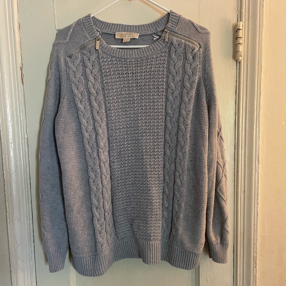AUTHENTIC MICHAEL KORS sweater. Zipper detail.